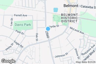 Map image of the property - 18 N Central Ave