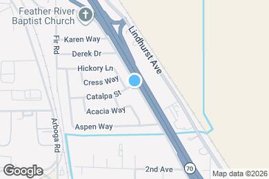 Map image of the property - 1624 Catalpa St