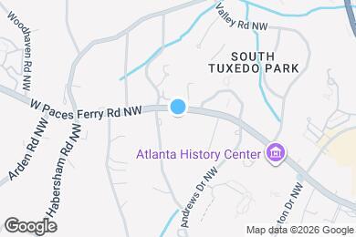 Map image of the property - 200 W Paces Ferry Rd NW