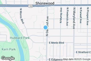Map image of the property - 1723 E Beverly Rd