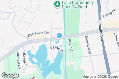 Map image of the property - 5511 E Lake Dr