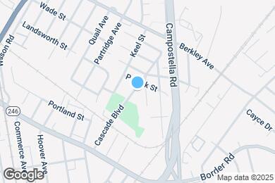 Map image of the property - 1013 Cascade Blvd