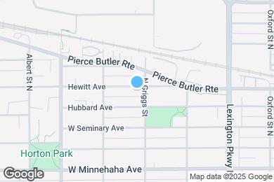 Map image of the property - 1230 Hewitt Ave