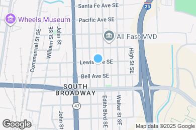 Map image of the property - 516 Lewis Ave SE