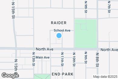 Map image of the property - 2732 N 11th St