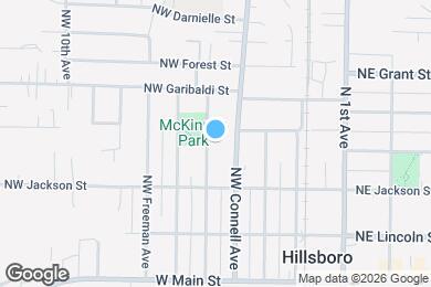 Map image of the property - 384 NW Dennis Ave