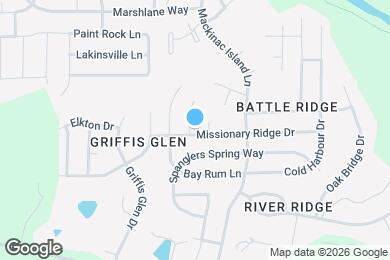 Map image of the property - 3729 Chancellorsville Ct
