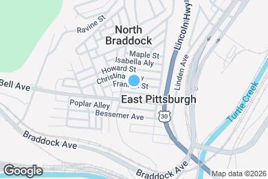 Map image of the property - 514 Franklin St