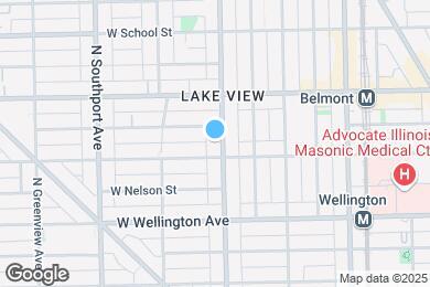 Map image of the property - 3110 N Racine Ave