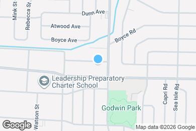 Map image of the property - 4327 Leatherwood Ave