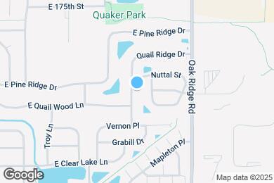 Map image of the property - 489 E Quail Ridge Dr