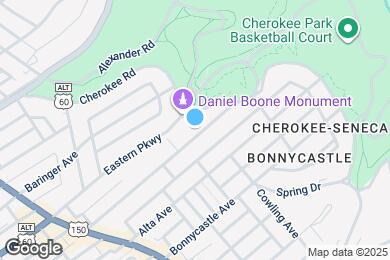 Map image of the property - 2167 Sherwood Ave