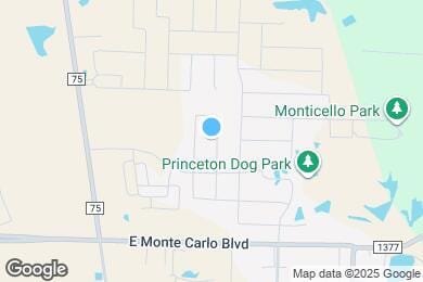 Map image of the property - 1818 Marquette Dr