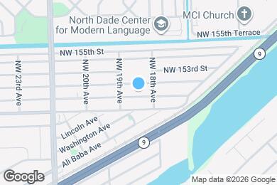 Map image of the property - 1841 NW 152nd St