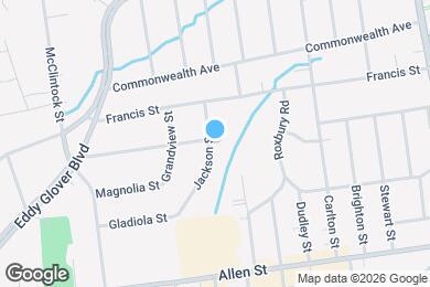 Map image of the property - 87 Jackson St