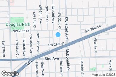 Map image of the property - 2852 SW 32nd Ct