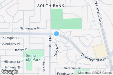 Map image of the property - 722 W Vineyard Ave