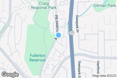 Map image of the property - Uptown Fullerton