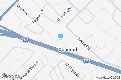 Map image of the property - 9777 Gerald Dr
