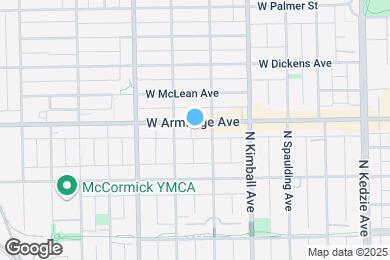 Map image of the property - 3515 W Armitage Ave