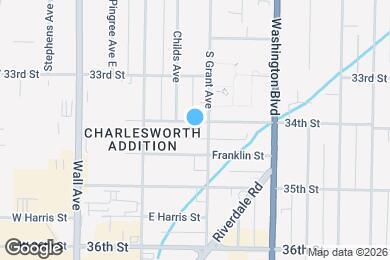 Map image of the property - 275 34th St