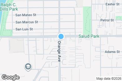 Map image of the property - 15112 Orange Ave