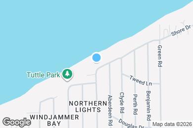 Map image of the property - 5855 Shore Dr