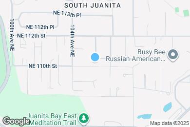 Map image of the property - 10446 NE 110th St