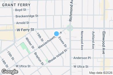 Map image of the property - 503 Massachusetts Ave