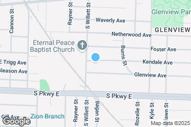 Map image of the property - 1583 KENDALE