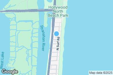 Map image of the property - 3111 N Ocean Dr