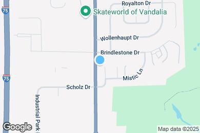 Map image of the property - 643 Cassel Creek Dr