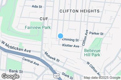 Map image of the property - 2162 Stratford Ave