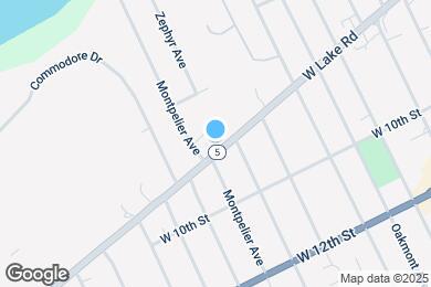 Map image of the property - 4052 W Lake Rd