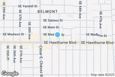 Map image of the property - 1425 SE 41st Ave