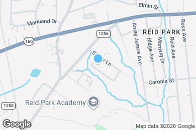 Map image of the property - 2909-2917 Burgess Dr