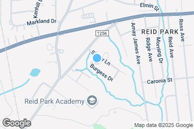 Map image of the property - 2909 Burgess Drive