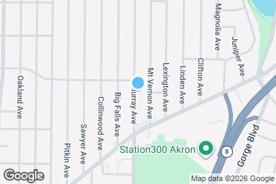 Map image of the property - 1065 Murray Ave