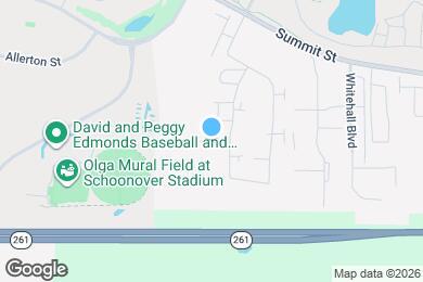 Map image of the property - 1648 Olympus Dr
