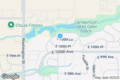 Map image of the property - 1202 E 100th Ln