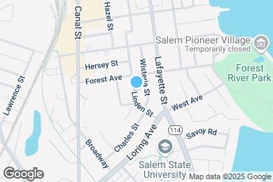 Map image of the property - 77 Linden St