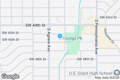 Map image of the property - 2313 SW 46th St