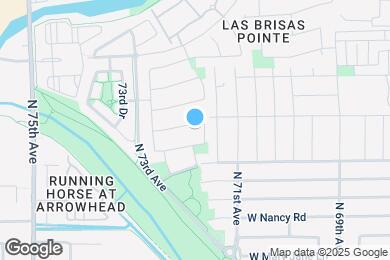 Map image of the property - 7209 W Paradise Ln
