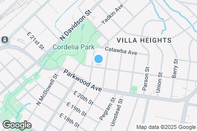 Map image of the property - 1009 Grace St