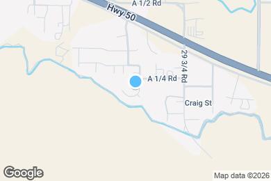 Map image of the property - 119 Dry Creek Ct