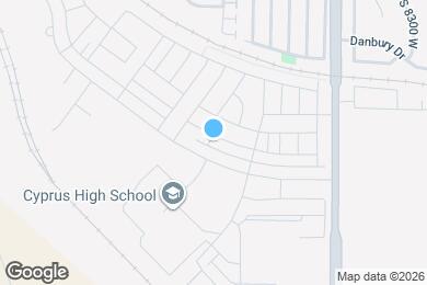 Map image of the property - 8595 W Bowie Dr