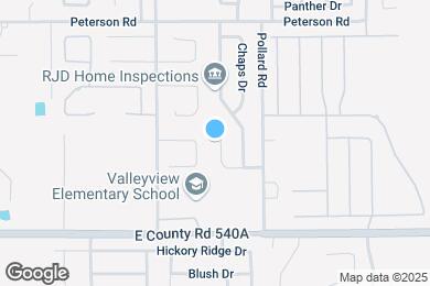 Map image of the property - 6029 Cason Way