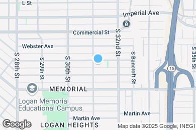 Map image of the property - 3115 Clay Ave