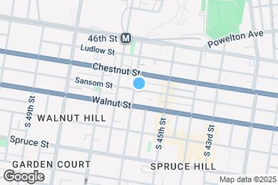 Map image of the property - 133 S 46th St