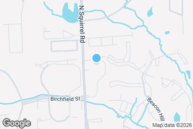 Map image of the property - The Edge at Oakland
